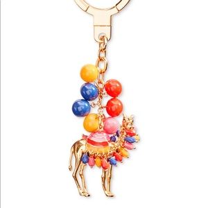 ♠️ Kate Spade Jeweled Camel Keychain, Gold NWT